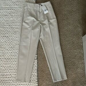 Beige Trousers